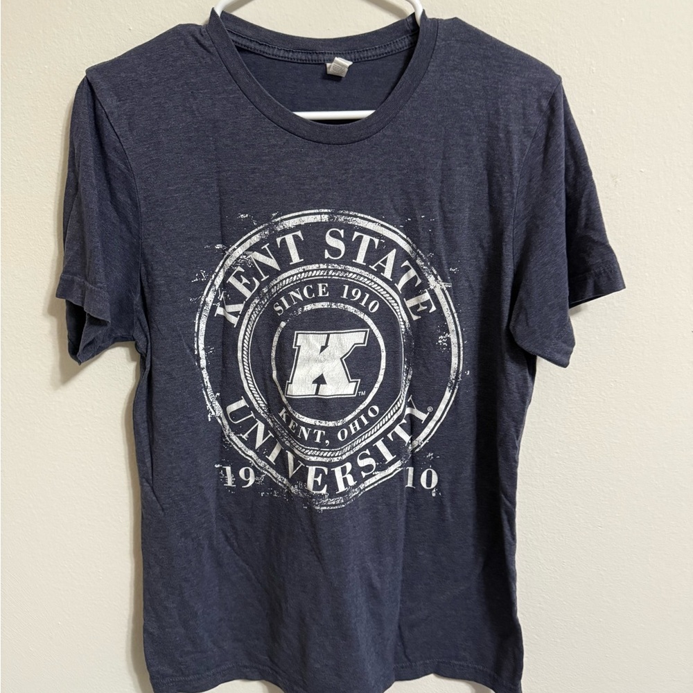 Bella Canvas Navy Blue Kent State University Tee